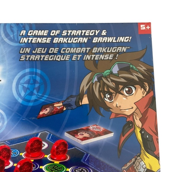 Bakugan Brawl Board Game 2008 Spin Master Sega Toys NIB Factory Sealed - Picture 5 of 12
